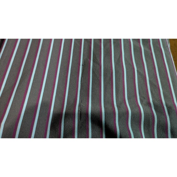 Under Armour Heatgear Short Sleeve Polo Shirt Men's XL Gray Blue Maroon Stripes - Picture 7 of 7